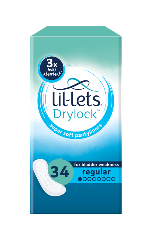 Lilets Drylock Bladder Weakness Liners Regular 34S