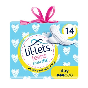 Lil-Lets Teens Day Pads with Wings