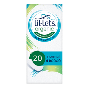 Lil-Lets Organic Ultra Thin Normal Pantyliners