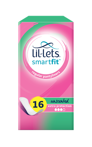 SmartFit™ Extra Protection Regular Length Unscented Pantyliners
