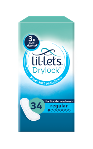 SmartFit™ Lil-Lets Drylock Regular Incontinence Pantyliners